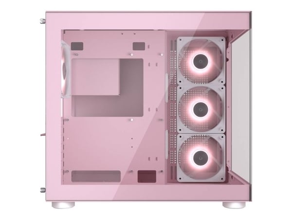 COUGAR CGR-5KA1P-RGB, Midi Tower, PC, Rosa, ATX, Micro ATX, Mini-ITX, Spilling, Multi