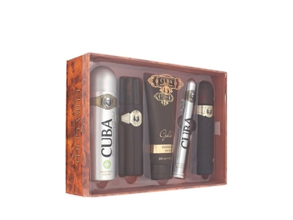 Cuba Gold EDT 100 ml + EDT 35 ml + AS 100 ml + DEO VAPO 200 ml + SG 200 ml (mann)