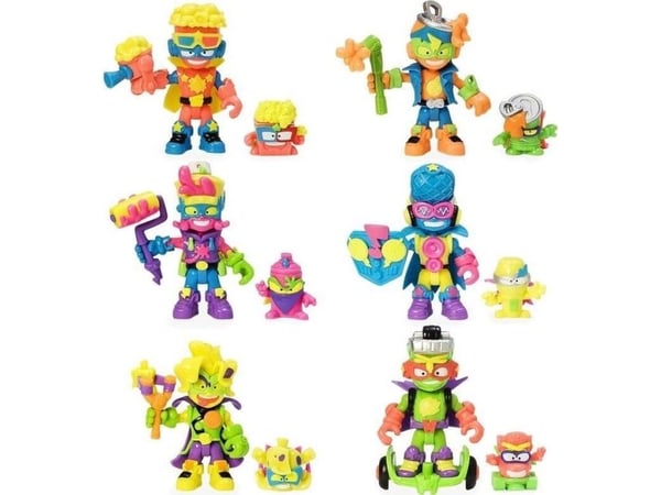 Magic Box „SuperThings Kazoom“ barnefigur + „SuperThing“ og „Kazoom“ kraftkamp tilbehørsett