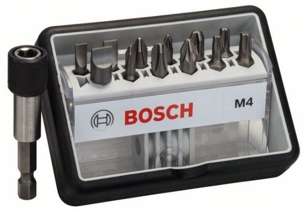 Bosch bitssett for skrumaskin Robust Line M Extra Hart 1/4" 13 stk (2607002566)