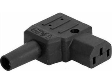 Bachmann - Strøm-konnektor - ström IEC 60320 C13 - 90° stikforbindelse - sortering