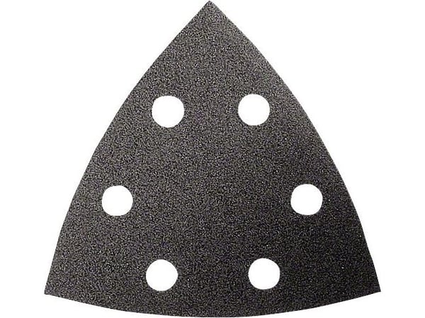 Bosch deltaslippapper med kardborre, perforerat korn 600, mått 93 mm, för sten 2608605199 5 st (2608605199)