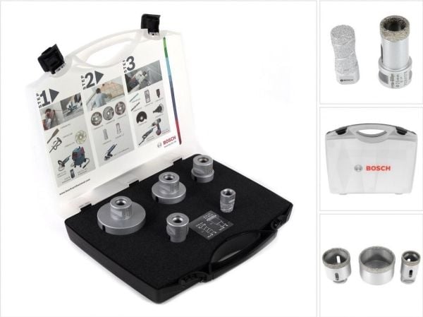 Bosch DIAMANTHÅLSATS 5 delar 25-68MM DRYSPEED