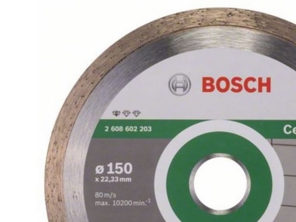 Bosch Standard - Diamantskjæreplate - for keramisk - 150 mm