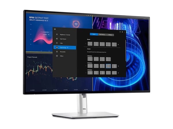 Dell UltraSharp U2424HE - LED-skjerm - 24" (23.8" synlig) - 1920 x 1080 Full HD (1080p) @ 120 Hz - IPS - 250 cd/m² - 1000:1 - 5 ms - HDMI, DisplayP...