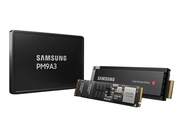 Samsung PM9A3 MZQL21T9HCJR - SSD - 1.92 TB - intern - 2.5" - U.2 PCIe 4.0 x4 (NVMe)