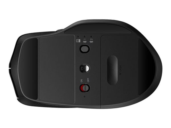 HP 685 Comfort - Mus - dobbelt modus - 7 knapper - trådløs - Bluetooth - USB trådløs mottaker - svart - Smart Buy
