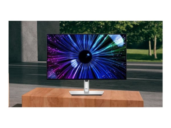 Dell UltraSharp U2424HE - LED-skjerm - 24" (23.8" synlig) - 1920 x 1080 Full HD (1080p) @ 120 Hz - IPS - 250 cd/m² - 1000:1 - 5 ms - HDMI, DisplayP...