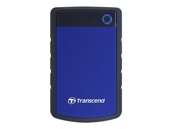 Transcend StoreJet 25H3B - Harddisk - 1 TB - ekstern (bærbar) - 2.5" - USB 3.0