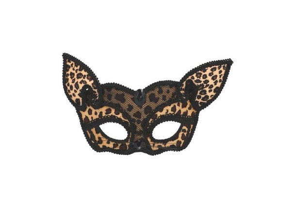 Leopard halvmaske