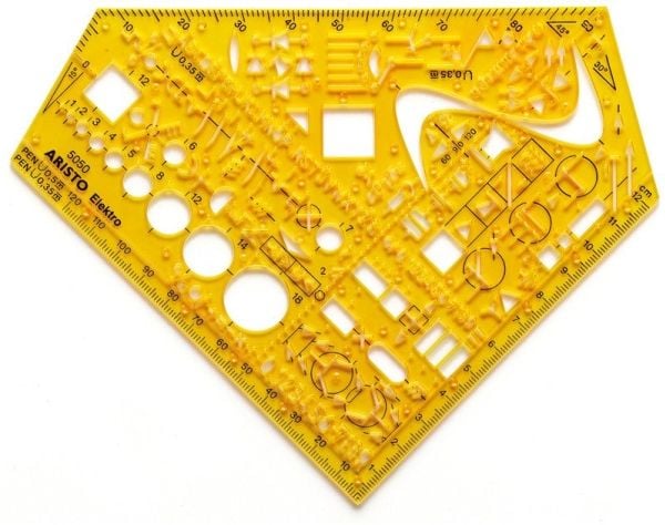 Aristo elektrisk vinkelmal katownik format 155 x 155 mm