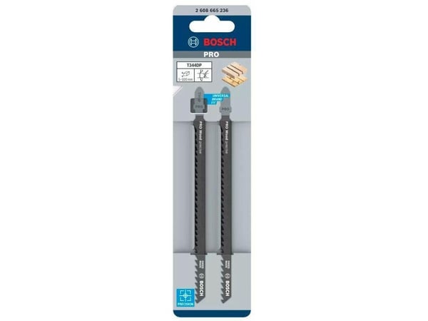 BOSCH stikksagblad T PRO WOOD PRECISE T344DP 152 mm (2 stk.)
