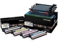 Lexmark - Svart - original - bildebehandlingsenhet for skriver LCCP - for Lexmark C540, C543, C544, C546, X543, X544, X546, X548, XS544, XS548