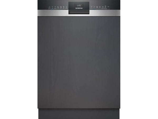 Siemens iQ300 SX53ES22CE, Halvveis innebygget, Full størrelse (60 cm), Svart, Knapper, 1,75 m, 1,65 m