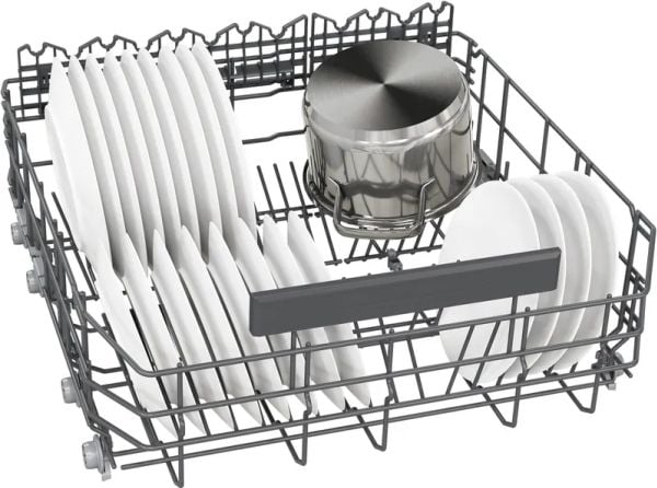 Siemens iQ300 SX53ES22CE, Halvveis innebygget, Full størrelse (60 cm), Svart, Knapper, 1,75 m, 1,65 m