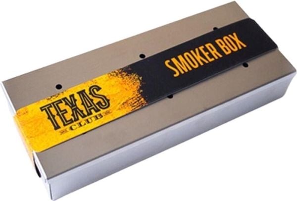 Texas Club Ruostumattomasta teräksestä valmistettu savustuslaatikko