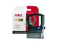 OKI - Sort - print-bånd - Microline 520, 520 Elite, 521, 521 Elite -laitteisiin