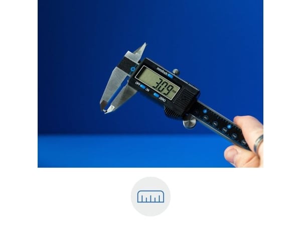 iFixit - Digital skyvelære - 150 mm / 6 in - stål