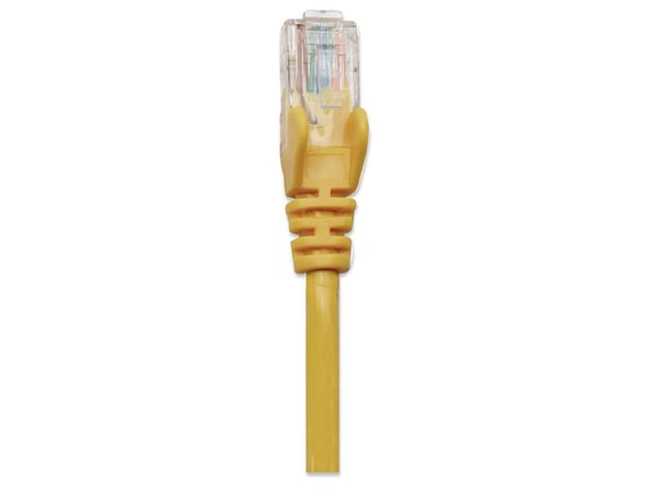 Intellinet Cat5e UTP, 2m, 2 m, Cat5e, U/UTP (UTP), RJ-45, RJ-45, Gult