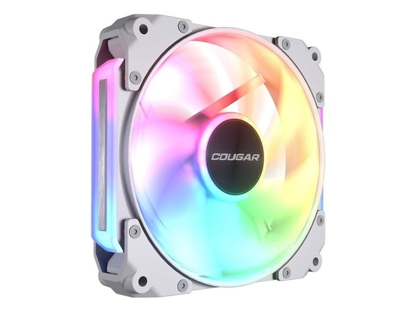 COUGAR CF-APR12HW3-RGB, Vifte, 12 cm, Hvit