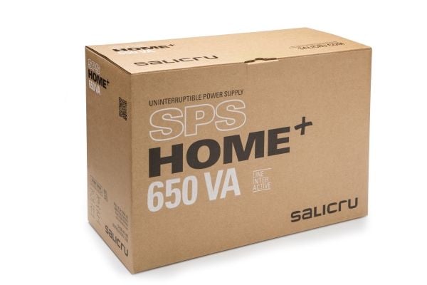 Salicru SPS 650 HOME+, Linje-Interactive, 0,65 kVA, 360 W, Pseudo sine, 162 V, 290 V