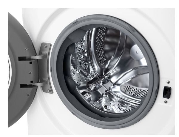 LG Serie R5 F2WR508S0W - Vaskemaskin - bredde: 60 cm - dybde: 53.5 cm - høyde: 85 cm - frontileggelse - 8 kg - 1200 rpm - hvit