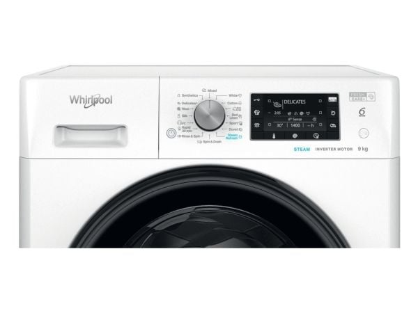 Whirlpool FFD 9489 BV EE, Frontmatet, 9 kg, B, 78 dB, 1351 RPM, A