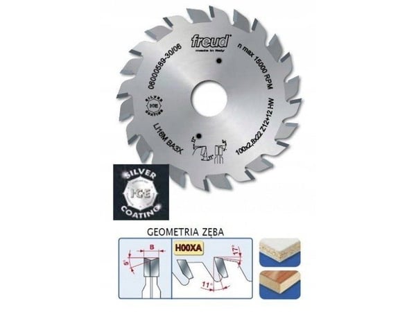 Podcinak LI16M FA3 125X20-12+12