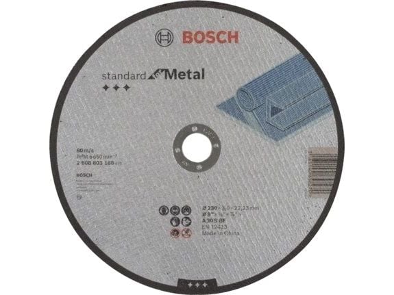 Bosch Standard for Metal A 30 S BF - Skjæreplate - for metall - 230 mm