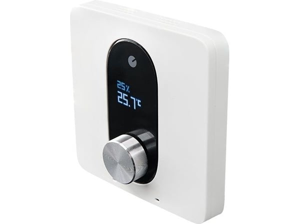 Shelly LinkedGo Smart floor heating thermostat, Digital termostat, 802.11b, 802.11g, Wi-Fi 4 (802.11n), Hvit, 30 m, 50 m, 5 - 35 °C