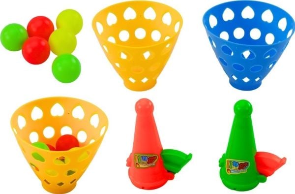 LeanToys Arcade peli Ball Catcher kori Launcher