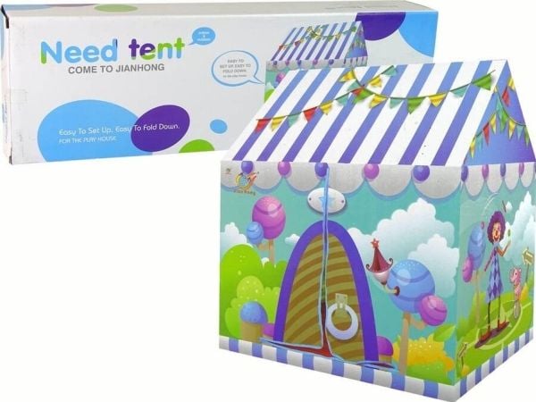 LeanToys Lasten iloinen sirkusteltta Puutarha