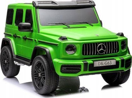 Lean Cars elbil med batteri Mercedes G63 XXL grønn lakk 4x4