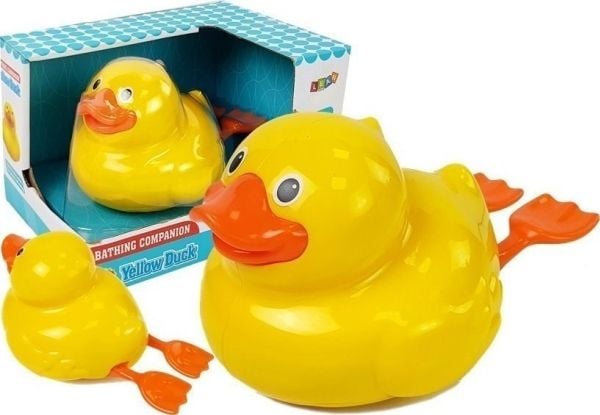 Lean Sport Yellow Duck Batteridrevet 18 cm for Bath