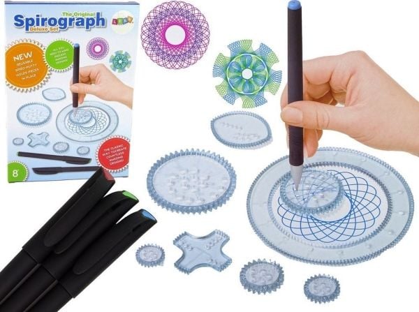 LeanToys pedagogiske spirografmarkører