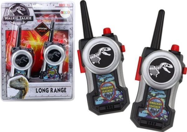 LeanToys walkie-talkies Tropiciel Dinozaurów, räckvidd 30–80 m