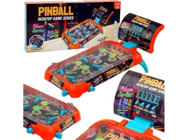 Qulki Flipper Flipper Pinball arcade peli lapsille Flipper pöytä Flipper LEDit