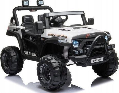 Lean Cars Auto med Akkumulator BBH-016 Biały
