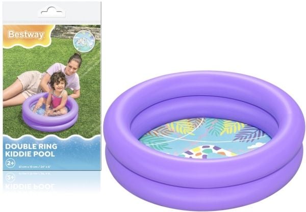 Bestway oppblåsbar liten basseng Lilla Zürafa 61 x 15 cm Bestway 51061