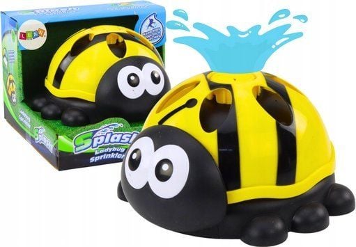 LeanToys hagesprinkler Biedronka fontene vanndispenser gul