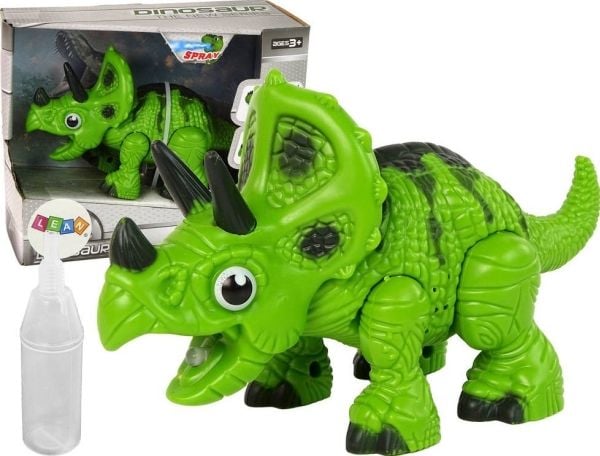Lean Toys Interaktyvus Triceratops Dinozauras su Garais ir Garsais