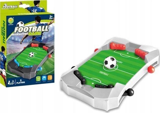 LeanToys Mini jalkapallo arcade peli valkoinen
