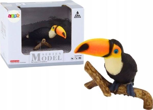 Figur LeanToys Tukan, stor dyreverden