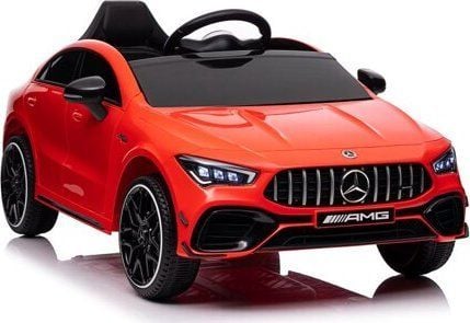 Lean Cars elbil Mercedes CLA 45s rød AMG 4x4