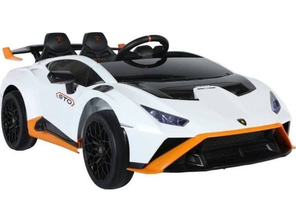 TRITON bil på batteri Lamborghini STO DRIFT hvit TRITON bil på batteri Lamborghini STO DRIFT hvit