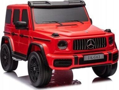 Lean Cars elbil med akkumulator Mercedes G63 XXL rød 4x4