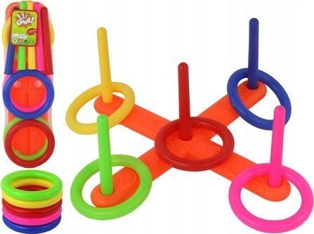 LeanToys Target Toss värillinen vannepeli