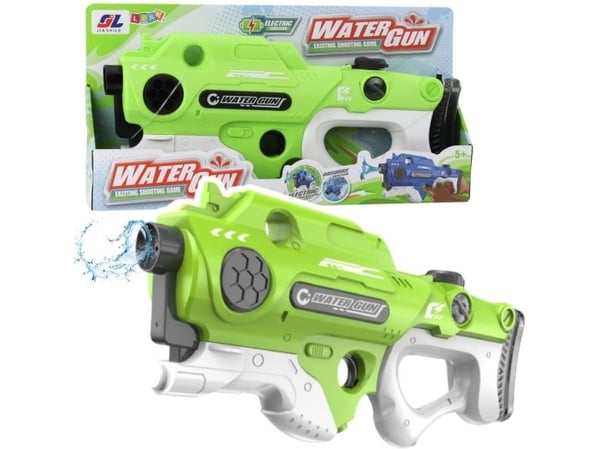 LeanToys elektrisk automatisk vannpistol grønn