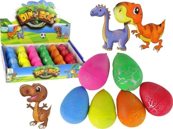 LeanToys Hatching Magic Dinosaurus Egg Growing 6 cm Värit