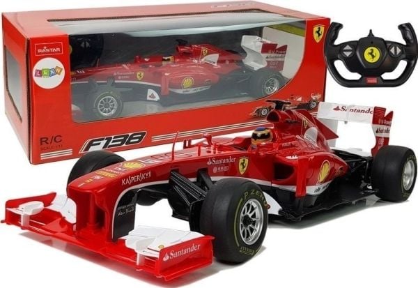 Rastar RC Formula 1 Ferrari F138 rød 1:12 2.4G